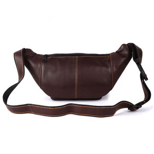 Sacs banane en cuir véritable à séchage rapide, motif uni, imperméables, de qualité supérieure, pour hommes et femmes - Product Image 2