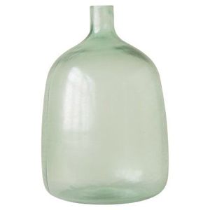 Modern Classic Art Deco Round <b>Glass</b> Vertical Crimped Flower Decorative Tabletop Vase for Living Room Custom Size Christmas Gift - Product Image 5