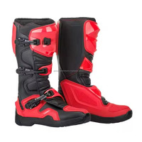 Bottes de moto enduro unisexes personnalisées pour l'hiver, hauteur genou, imperméables, respirantes, anti-UV, en cuir, antidérapantes