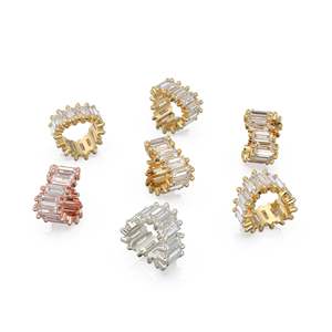 Diamante Natural, Tiara de Oro de 14k con Cuentas Baguette / Cuentas Europeas de Diamante / Cuentas Rondelle de Diamante / Adorno de Diamante de Oro Sólido - Product Image 4