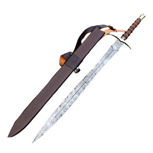Venta en Línea de Accesorios para Exteriores: Espadas de Acero de Damasco Hechas en Pakistán - Product Image 1