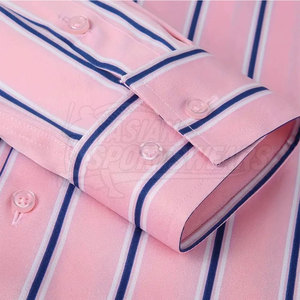 Marca Privada OEM, Camisa Casual de Verano con Botones, Tejida, 100% Algodón, Ecológica, Tela Suave y Transpirable, Artesanía Superior, Moderna - Product Image 5