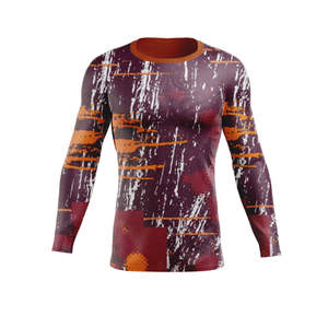 Rashguard personnalisé OEM pour hommes, séchage rapide, protection UV, vêtements de sport - Product Image 6