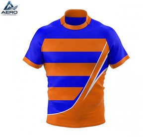 Conjunto de Uniforme de Rugby Unisex Personalizado, Talla Grande, Poliéster Transpirable, Protección UV, Bordado con Transferencia de Calor, Ropa de Equipo para Invierno - Product Image 3