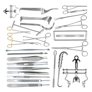 Juego de Instrumentos Quirúrgicos Biliares Profesionales de 57 Piezas, Kit de Cirugía Biliar Manual de Acero Inoxidable Reutilizable - Product Image 1