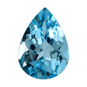 Topaze bleue naturelle, taille ovale/poire/coussin, couleur London Sky avec jeu de couleurs, expertise tierce, haute qualité pour la fabrication de bijoux - Product Image 5