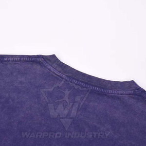 Camisetas al por mayor personalizadas con efecto desgastado por el sol, de algodón grueso, corte oversize, ropa OEM, camisetas con efecto desgastado por el sol - Product Image 4