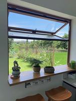 Fenêtre pliante en aluminium à double vitrage insonorisée sur mesure CE