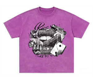 Camiseta de manga corta personalizada para hombre, camiseta de manga larga holgada y extragrande para hombre, ropa - Product Image 5