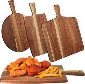 Tabla de Cortar de Madera Exclusiva de Venta Rápida, Utensilios de Cocina Duraderos y Ecológicos, 100% Natural, Ligera, Fácil de Limpiar, Regalo de Cumpleaños - Product Image 2