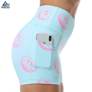 Meilleur fournisseur, prix de gros, fabriqué au Pakistan, tissu respirant, qualité supérieure, style le plus récent, shorts de sport pour femmes - Product Image 3