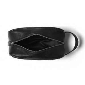 Genuine Leather Toiletry Bag Full Grain Cowhide Dopp <b>Kit</b> Mens <b>Shaving</b> Bag Travel Cosmetic Organizer Custom OEM TYG-0195 - Product Image 2