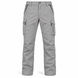 Pantalon de travail pour homme, pantalon cargo multi-poches, pantalon de travail robuste, fournisseur d'uniformes avec logo personnalisé - Product Image 1