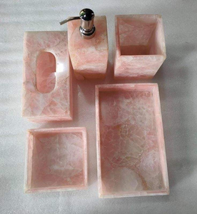 Ensemble de salle de bain en résine fait main de qualité supérieure, prix de gros, ensemble décoratif en résine pour la maison et l'hôtel - Product Image 4