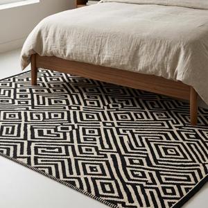 Tapis Kilim en Laine Tissé Main de Qualité Supérieure, Moderne, Couleur Unie, Antidérapant, à Poils Moyens, avec Support en Toile de Coton, pour Sol - Product Image 2