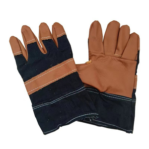 Guantes de Cuero para Soldadura Eléctrica, Resistentes al Desgaste, Duraderos, Suaves, Ignífugos, Resistentes a Salpicaduras y Chispas - Product Image 2