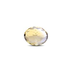Natural Green Amethyst Oval Cut Loose Gemstone 11.1 Carat for Fine Jewelry - Product Image 2