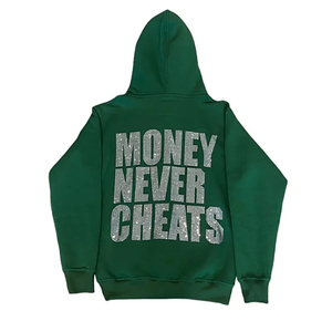 Custom Men's Street Clothing Essential Clothing Manufacturer <b>Rhinestone</b> Embroidered Hooded <b>Jacket</b> Garment Designer Hoodie - Product Image 6