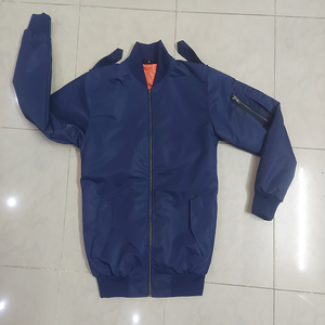 Custom Front Satin <b>Bomber</b> <b>Jacket</b> for Men <b>Women</b> <b>Lightweight</b> Breathable Eco-Friendly OEM Logo Custom Style High Quality - Product Image 1
