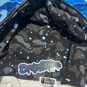 Sweat à capuche surdimensionné personnalisé OEM style urbain pour homme, imprimé éclaboussures d'encre vieilli, mode punk, pull printemps-automne, vente en gros - Product Image 5