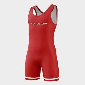 Ropa deportiva de manga corta de alta calidad, servicio OEM ODM, ropa de gimnasio, singletes de lucha libre, precio económico. - Product Image 1