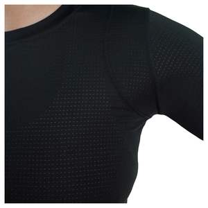 Custom Women Slim Fit Short Sleeve Crew Neck T Shirt Fitness Running Yoga <b>Top</b> Breathable Quick Dry Activewear Training Tee - Product Image 2