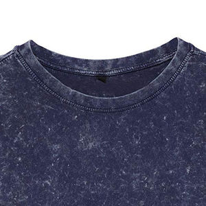 T-shirt 100 % coton délavé à l'acide pour adolescents, mode jeune, t-shirt surdimensionné personnalisé, qualité supérieure, fabricant en gros - Product Image 3