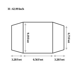 CAMPTOWN ECHO S tente de camping, équipement de camping, tente de type tunnel, tente moustiquaire, abri de camping en plein air, camping familial, tente de pêche, pique-nique - Product Image 3