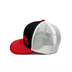 Gorra de Malla de 5 Paneles Estructurada de Dos Tonos con Logotipo Bordado de Alta Calidad, Estilo Americano, para Hombre y Mujer - Product Image 3