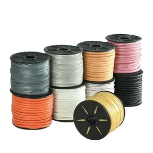 Manufacturer By India Best Quality Product Flat nappa lace cord PSDS