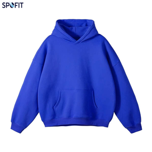 Nouveau Hoodie Tendance 2026 en Coton Lourd 450 g/m² avec Motif Lettres Automne, Poche Kangourou, Pull Homme Streetwear - Product Image 3