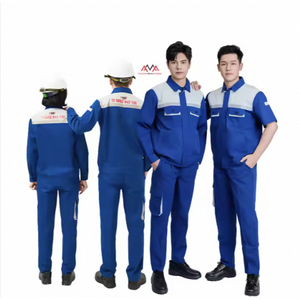 Pantalones de uniforme de trabajo personalizados OEM Modelo 3 para hombres y mujeres hechos en Vietnam-ropa de trabajo y de oficina al por mayor - Product Image 3