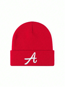 Gorros de Punto Cálidos de Invierno Unisex al por Mayor, 100% Lana Acrílica, Estilo de Imagen Bordada en 3D, Gorras Deportivas para Adultos para Actividades al Aire Libre - Product Image 4