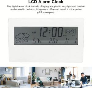 New Multifunctional Alarm Clock Night Light Digital Alarm Clock <b>Smart</b> Children's Alarm Clock Creative Gift With Custom Logo - Product Image 5