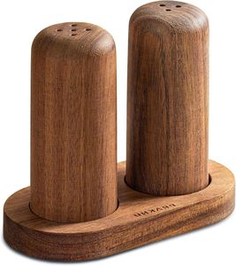 <b>Salt</b> pepper <b>shaker</b> set wooden <b>salt</b> <b>shaker</b> brass top <b>salt</b> <b>shaker</b> modern spice <b>shaker</b> kitchen <b>salt</b> dispenser pepper <b>shaker</b> set - Product Image 3