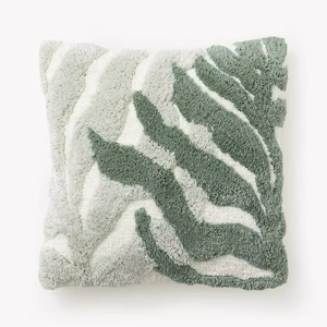 Luxury 2026 Boho Floral Pattern Cotton Cushion Cover By Indian Textiles H/L Handwoven Decorative <b>Throw</b> <b>Pillow</b> Luxury Boho <b>Pillow</b> - Product Image 1