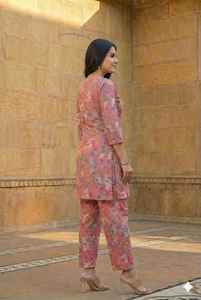 Premium Cotton Cord Set with Mirror & Hand Work Women Ethnic Fashion for Best Wholesale Price - Product Image 3