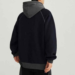 Factory Custom Designer Hoodie for <b>Men</b> 100% Cotton High Quality Embroidery Print Plus Size Drawstring <b>Pullover</b> Wholesale Supply - Product Image 6