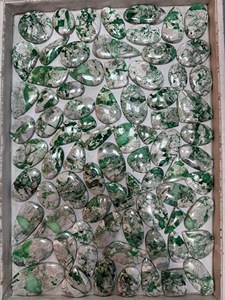 Wholesale Price Lot Natural Green Variscite Freeform Cabochon Sami Precious Loose Gemstone Direct From Manufacturer Bulk Suppler - Product Image 2