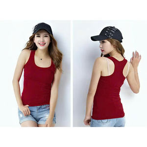 Camiseta Deportiva de Mujer, Clásica, Básica, de Longitud Regular, Tejido Acanalado, Ajustada, Suave, con Banda de Contraste en Algodón Orgánico - Product Image 5