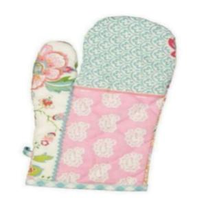 Vente en gros de gants de cuisine en coton biologique 100% personnalisés et écologiques, résistants à la chaleur, réutilisables, style classique - Product Image 3