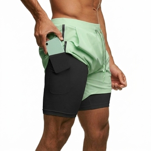 Sublimation Printed Breathable Mesh Athletic Gym Shorts Jogger Drawstring Waist Mens Quick Dry Running Shorts With Pattern - Product Image 2