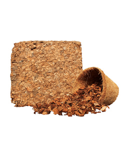Bloque de Fibra de Coco para Cultivo Hidropónico, Abono Natural Biodegradable para Plantas - Product Image 1