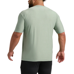 Camiseta Deportiva de Cuello Redondo para Hombre, Tejido de Punto de 180g, Transpirable, Diseño Sólido, Ajuste Atlético Personalizable, Personalizable en Blanco - Product Image 2