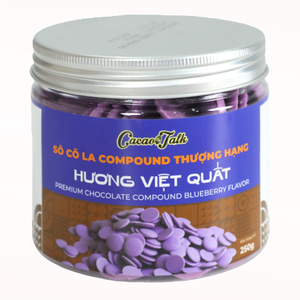 Fabricante de Vietnam Vende Directamente Ingredientes para Panadería, Chocolate Compuesto HALAL, Chocolate con Arándanos, Botones de Cacao, 1KG 5KG OEM/ODM - Product Image 1