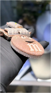 CONCEPTION Colgante de Moissanita Auténtica con Diseño Personalizado de Dibujos Animados, Plata de Ley, Chapado en Oro Blanco de 14K, Estilo Hiphop, para Fiesta, para Mujer - Product Image 5