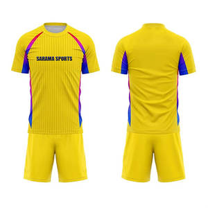 Nuevo Diseño de Uniforme de Fútbol para Equipo, Conjunto de Camiseta de Fútbol para Sublimación, Impresión de Nombre y Número - Product Image 1