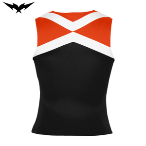 Uniforme de cheerleading personnalisé avec logo pour filles et femmes, en spandex/polyester, imprimé par transfert thermique, ensembles de costumes de danse - Product Image 2