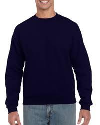 Sweat-shirt pour homme en coton biologique durable, col rond, uni, doux et brossé, vêtements de mode automne-hiver - Product Image 5