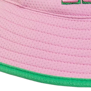 Sombrero de Pescador AKA Floppy, Color Rosa, Bordado, de Sarga de Algodón, Ala Ancha, para Sol, Casual, Pesca, Playa, Viajes, Unisex, Gorra de Moda - Product Image 4